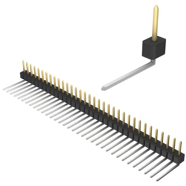 PBC34SBDN Sullins Connector Solutions                                                                    CONN HEADER .100 SINGL R/A 34POS