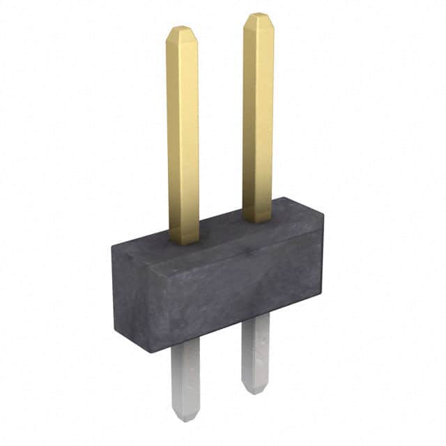 PZC01DAAN Sullins Connector Solutions                                                                    CONN HEADER .100 DUAL STR 2POS