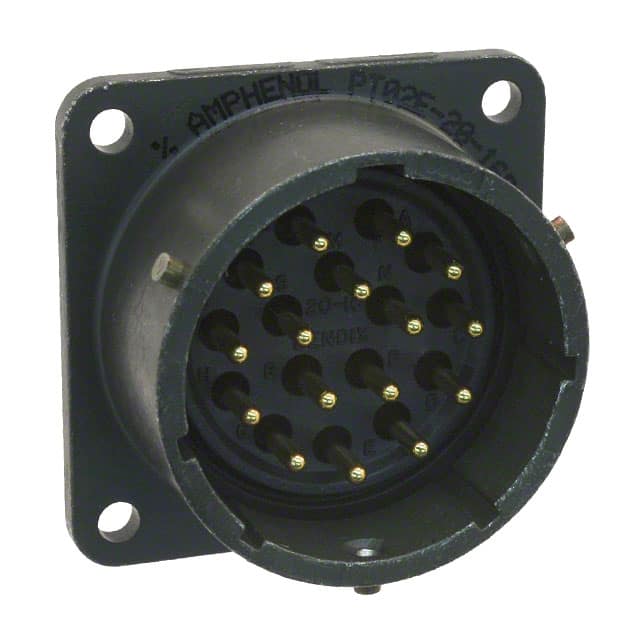 PT02E-20-16P Amphenol Industrial Operations                                                                    CONN RCPT MALE 16POS SOLDER CUP