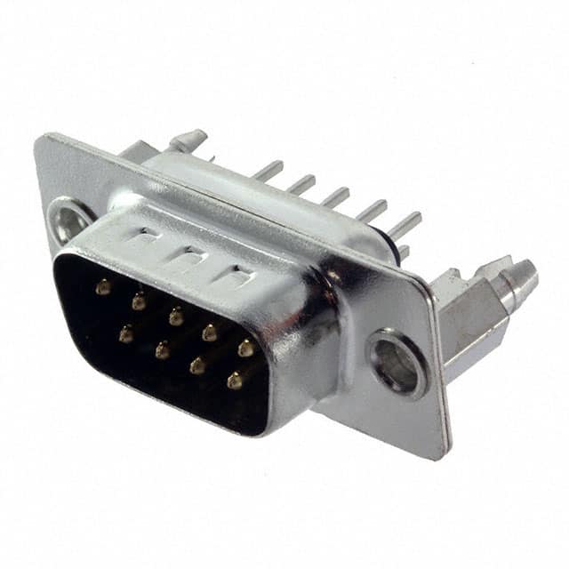 627-009-220-046 EDAC Inc.                                                                    CONN DSUB PLUG 9POS PNL MNT SLDR