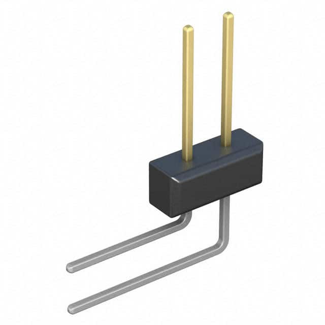PBC01DBCN Sullins Connector Solutions                                                                    CONN HEADER .100 DUAL R/A 2POS