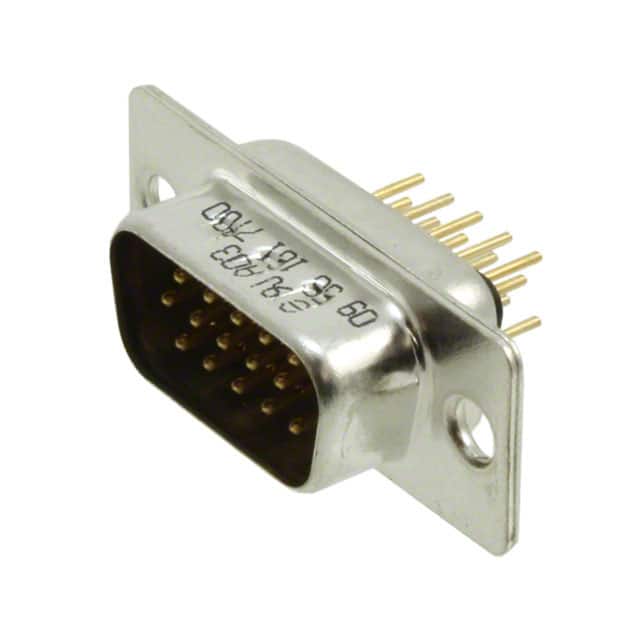 09561615700 HARTING                                                                    CONN DSUB HD PLUG 15POS VERT SLD