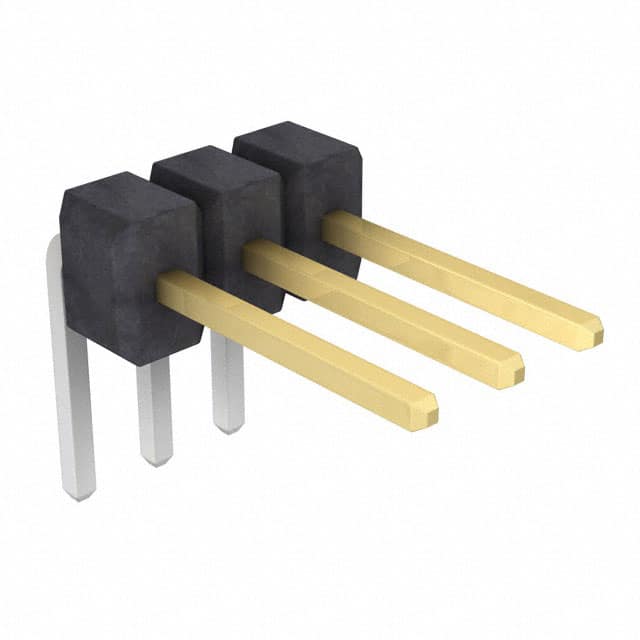 PZC03SGBN Sullins Connector Solutions                                                                    CONN HEADER .100 SINGL R/A 3POS