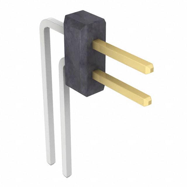 PZC01DBDN Sullins Connector Solutions                                                                    CONN HEADER .100 DUAL R/A 2POS