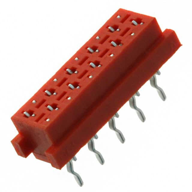 690367181072 Wurth Electronics Inc.                                                                    CONN 2.54MM FEMALE STR RED 10POS