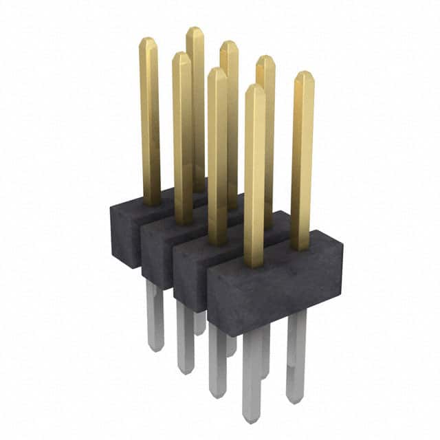 PZC04DFBN Sullins Connector Solutions                                                                    CONN HEADER .100 DUAL STR 8POS