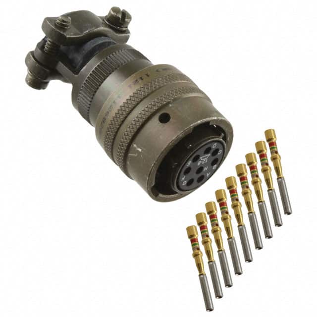 PT06SE-12-8S(SR) Amphenol Industrial Operations                                                                    CONN PLUG FMALE 8POS GOLD CRIMP