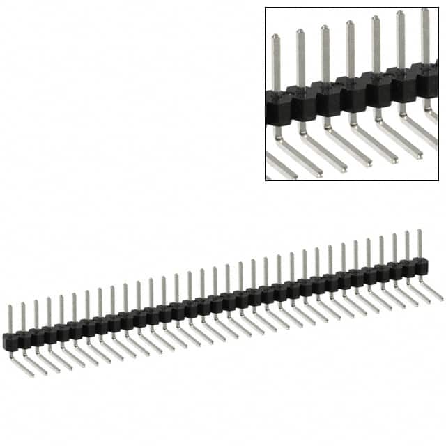 PEC33SBCN Sullins Connector Solutions                                                                    CONN HEADER .100 SINGL R/A 33POS