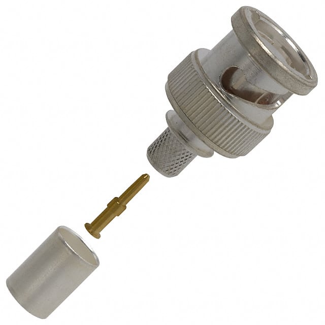 331350 TE Connectivity Aerospace, Defense and Marine                                                                    CONN BNC PLUG STR 50 OHM CRIMP