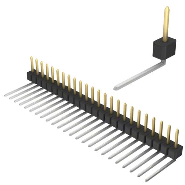 PBC24SBDN Sullins Connector Solutions                                                                    CONN HEADER .100 SINGL R/A 24POS