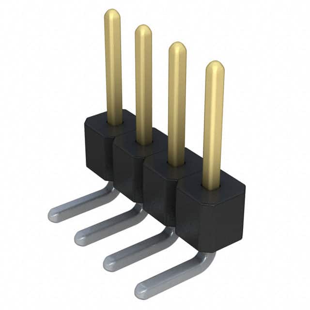 PXC04SBAN Sullins Connector Solutions                                                                    CONN HEADER 4POS .100 R/A