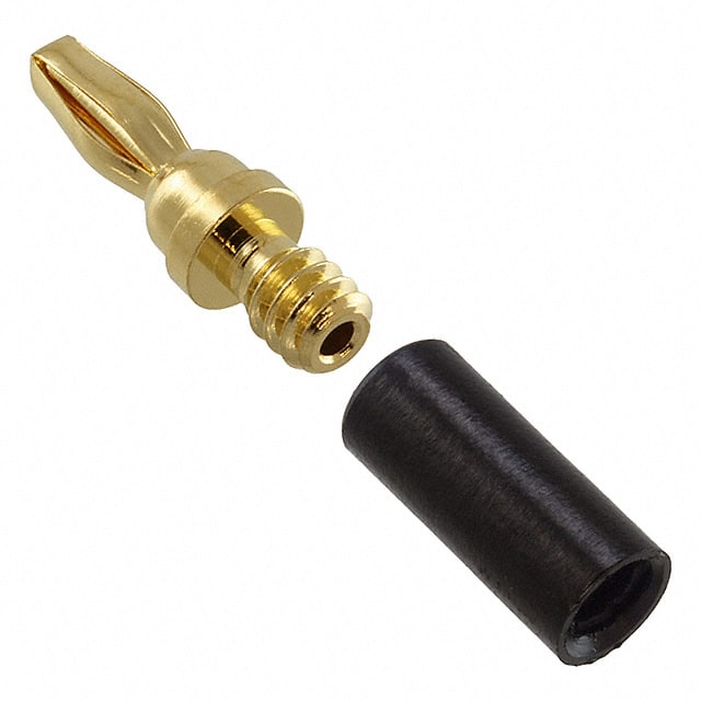 3690-0 Pomona Electronics                                                                    MINIATURE BANANA PLUG BLACK