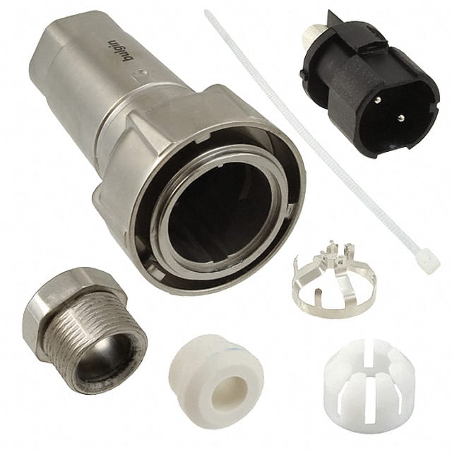 PXM7010/02P/ST/0709/SN Bulgin                                                                    CONN PLUG MALE 2POS NICKEL SCREW
