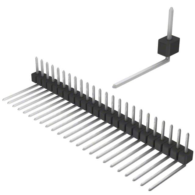 PEC24SBEN Sullins Connector Solutions                                                                    CONN HEADER .100 SINGL R/A 24POS