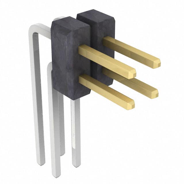 PZC02DBDN Sullins Connector Solutions                                                                    CONN HEADER .100 DUAL R/A 4POS