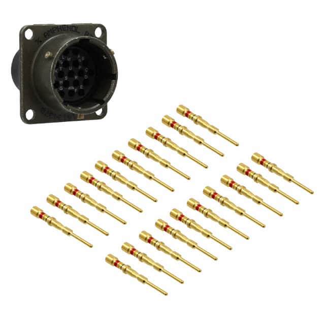 PT02SE-14-18P Amphenol Industrial Operations                                                                    CONN RCPT MALE 18POS GOLD CRIMP