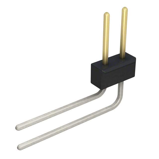 PBC01DBDN Sullins Connector Solutions                                                                    CONN HEADER .100 DUAL R/A 2POS