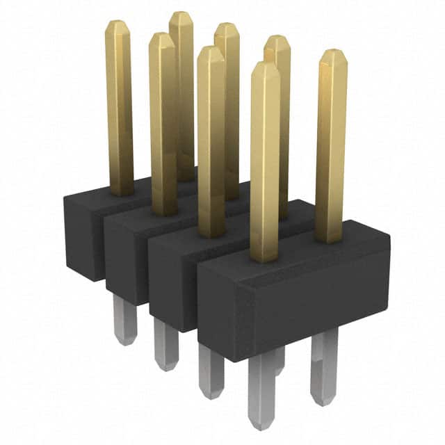 PZC04DAAN Sullins Connector Solutions                                                                    CONN HEADER .100 DUAL STR 8POS
