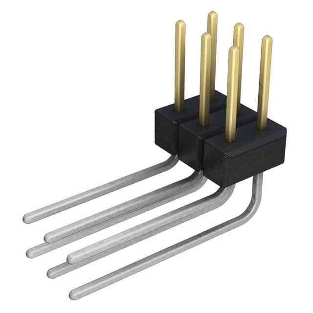 PBC03DBDN Sullins Connector Solutions                                                                    CONN HEADER .100 DUAL R/A 6POS