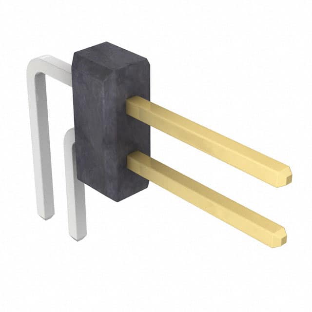 PZC01DGBN Sullins Connector Solutions                                                                    CONN HEADER .100 DUAL R/A 2POS