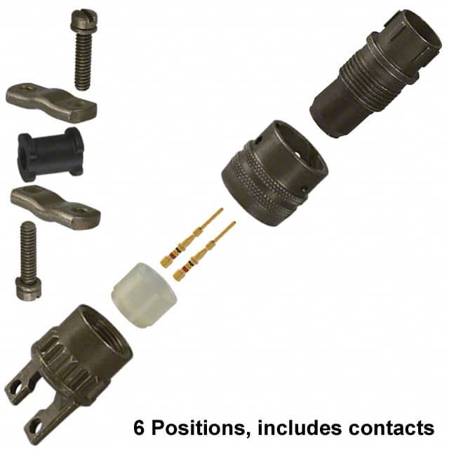 PT06SE-10-6P(470) Amphenol Industrial Operations                                                                    CONN PLUG MALE 6POS GOLD CRIMP