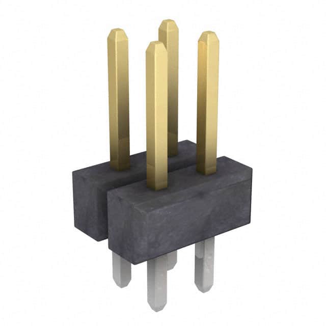 PZC02DAAN Sullins Connector Solutions                                                                    CONN HEADER .100 DUAL STR 4POS