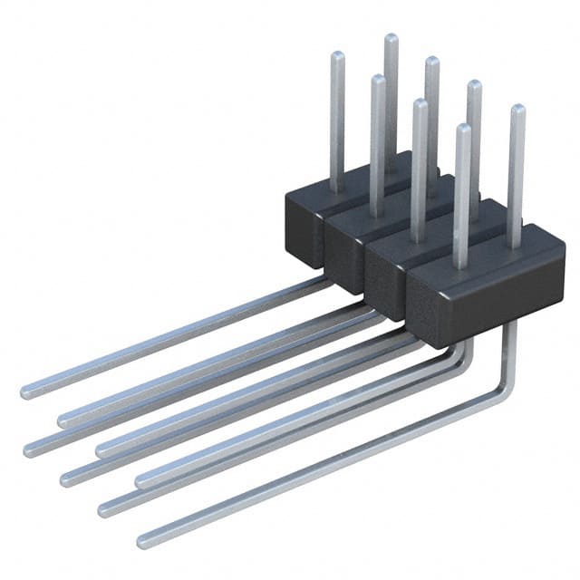 PTC04DBEN Sullins Connector Solutions                                                                    CONN HEADER .100 DUAL R/A 8POS