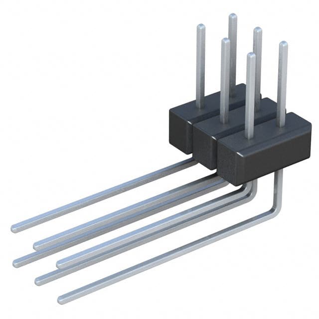 PTC03DBEN Sullins Connector Solutions                                                                    CONN HEADER .100 DUAL R/A 6POS