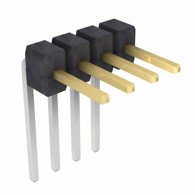 PZC04SBDN Sullins Connector Solutions                                                                    CONN HEADER .100 SINGL R/A 4POS