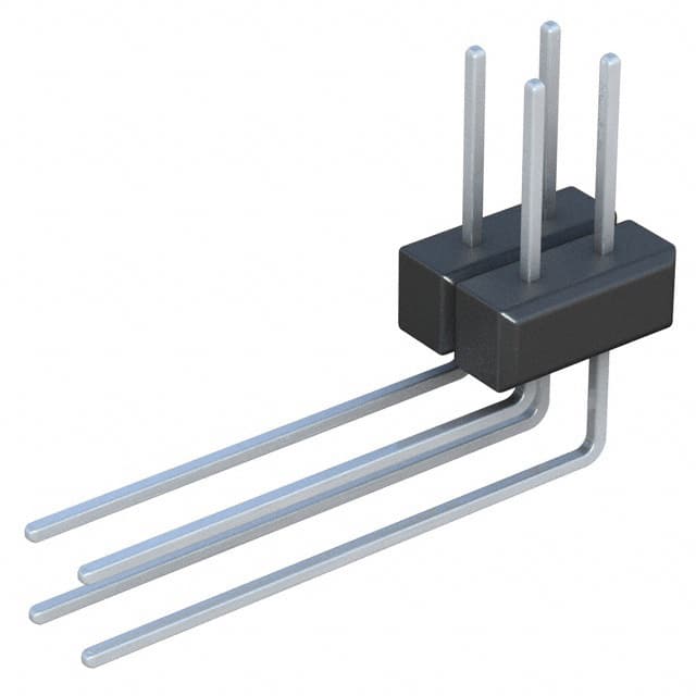 PTC02DBEN Sullins Connector Solutions                                                                    CONN HEADER .100 DUAL R/A 4POS