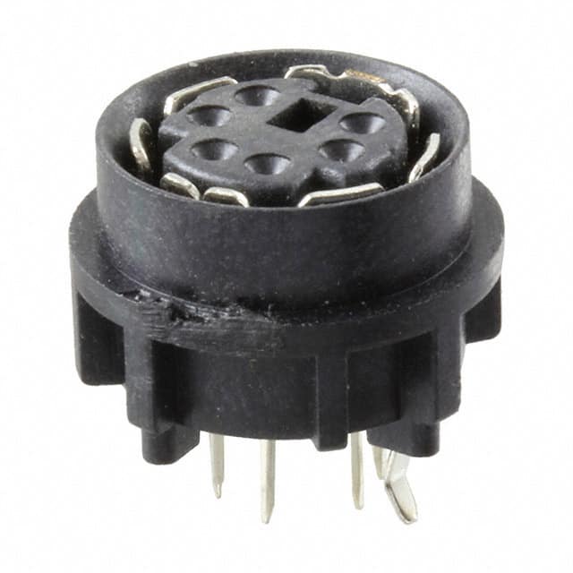 750327-1 TE Connectivity AMP Connectors                                                                    CONN RCPT FMALE MINI DIN 6P SLDR