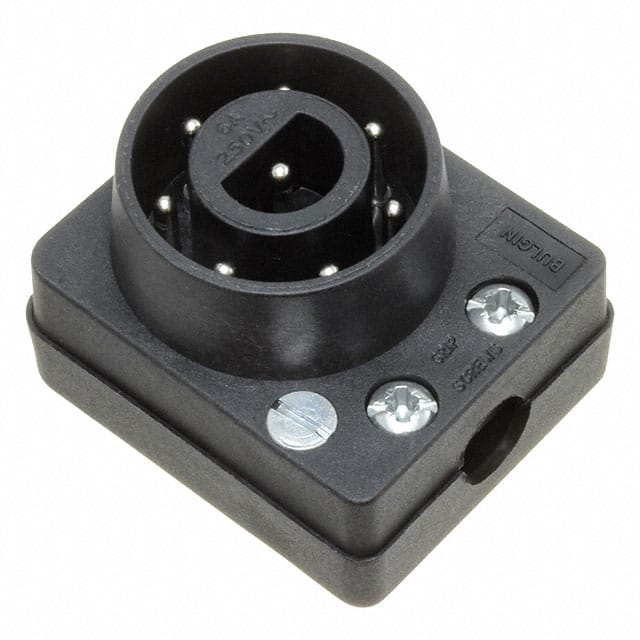 PX0551 Bulgin                                                                    CONN PLUG MALE 8POS NICKEL SCREW