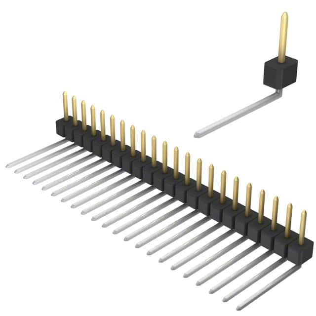 PBC22SBEN Sullins Connector Solutions                                                                    CONN HEADER .100 SINGL R/A 22POS