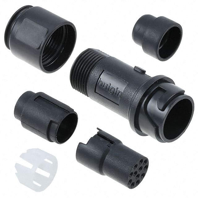 PXP4011/12S/6570 Bulgin                                                                    CONN RCPT HSG FMALE 12PS INLINE