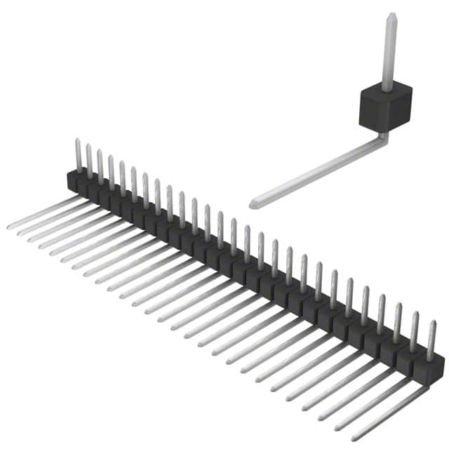 PEC27SBEN Sullins Connector Solutions                                                                    CONN HEADER .100 SINGL R/A 27POS