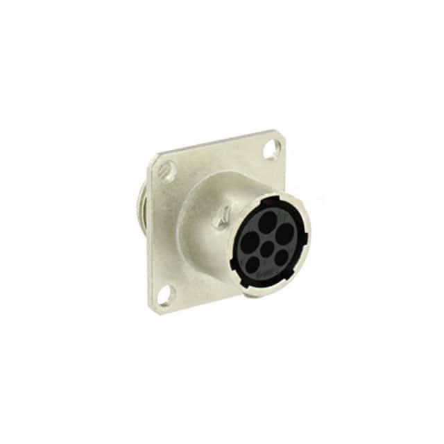 UT00103W3SH Souriau                                                                    CONN RCPT HSNG FMALE 6POS PNL MT
