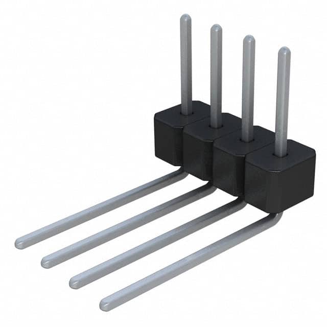 PTC04SBDN Sullins Connector Solutions                                                                    CONN HEADER .100 SINGL R/A 4POS