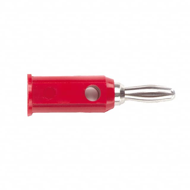 2477-2 Pomona Electronics                                                                    BANANA PLUG/MINI JACK 10/PK RED