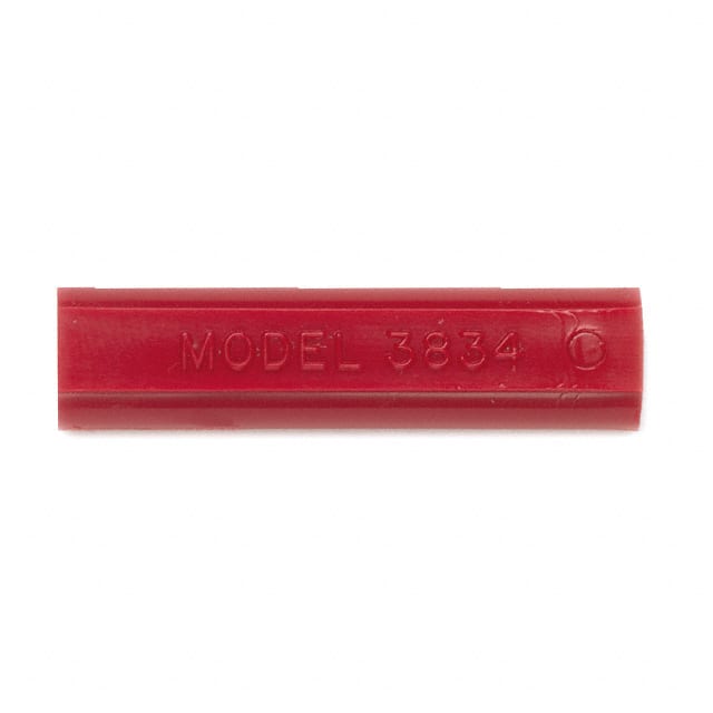 3834-2 Pomona Electronics                                                                    SPLICE PIN TIP PLUG/BANANA RED