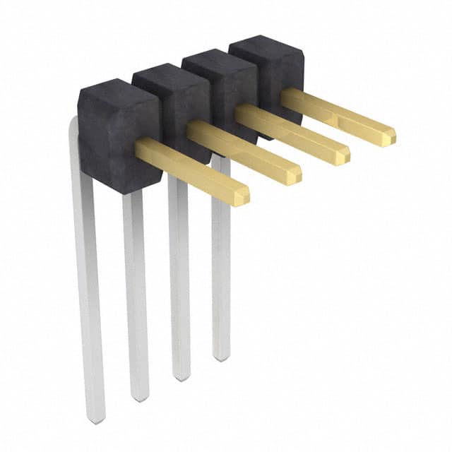 PZC04SBEN Sullins Connector Solutions                                                                    CONN HEADER .100 SINGL R/A 4POS