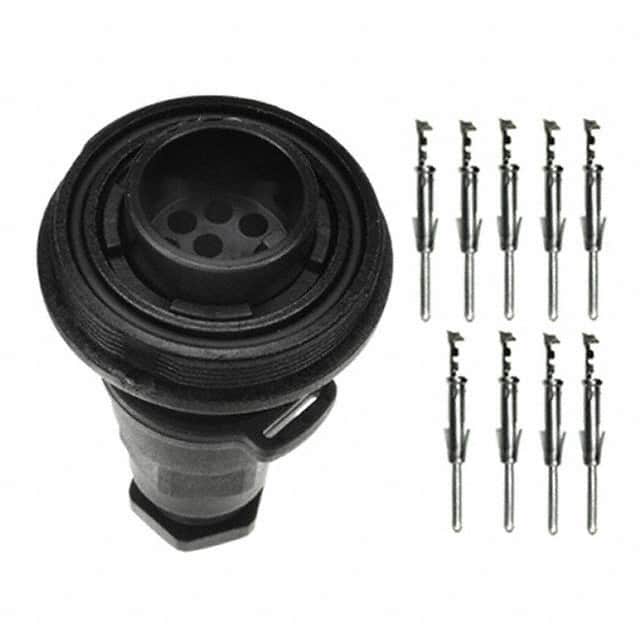 PX0729/P Bulgin                                                                    CONN RCPT MALE 9POS TIN CRIMP
