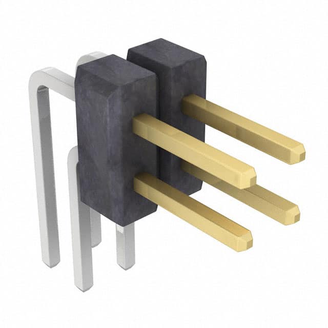 PZC02DBBN Sullins Connector Solutions                                                                    CONN HEADER .100 DUAL R/A 4POS