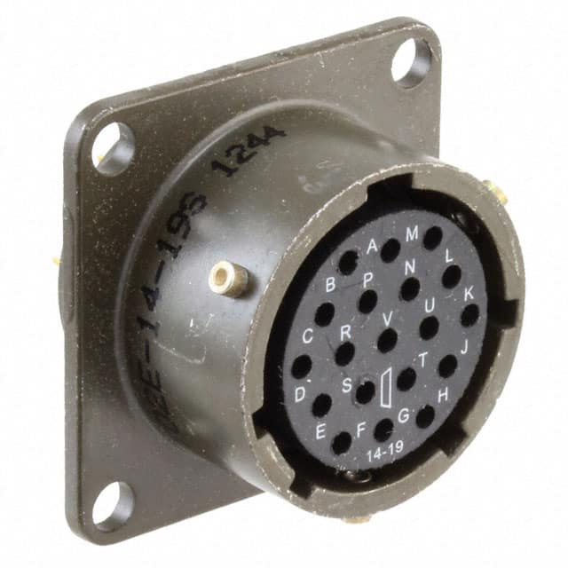 PT02E-14-19S Amphenol Industrial Operations                                                                    CONN RCPT FMALE 19POS SOLDER CUP