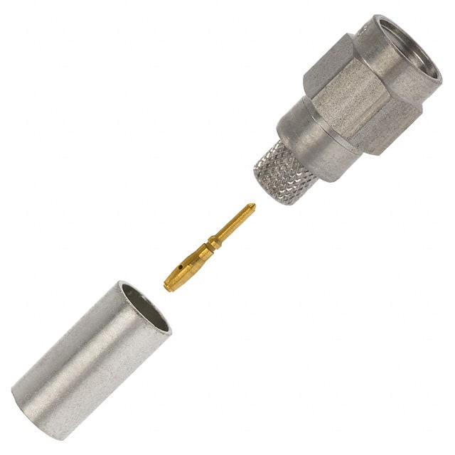 225532-3 TE Connectivity Aerospace, Defense and Marine                                                                    CONN SMA PLUG STR 50 OHM CRIMP