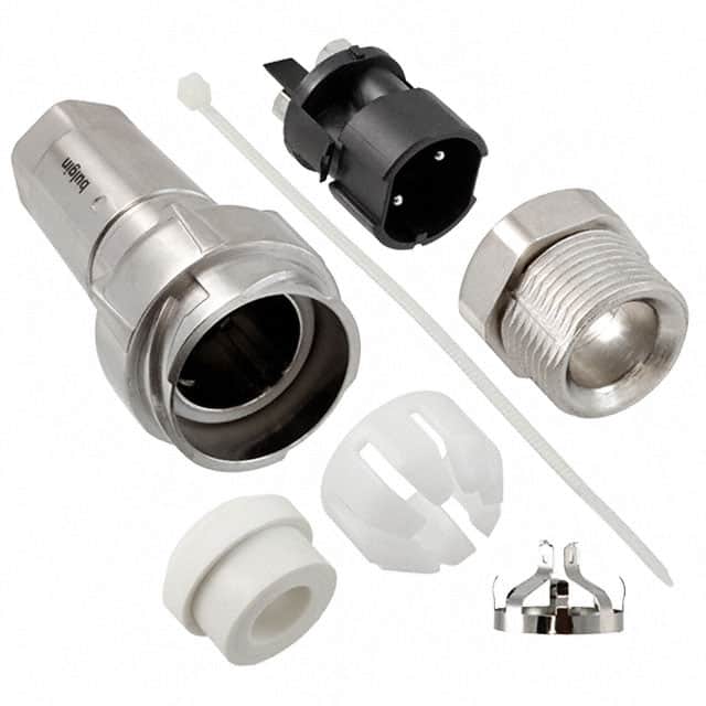 PXM7011/02P/ST/0709/SN Bulgin                                                                    CONN RCPT MALE 2POS NICKEL SCREW