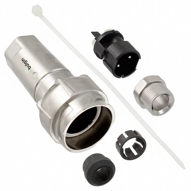 PXM7011/02P/ST/0911/SN Bulgin                                                                    CONN RCPT MALE 2POS NICKEL SCREW