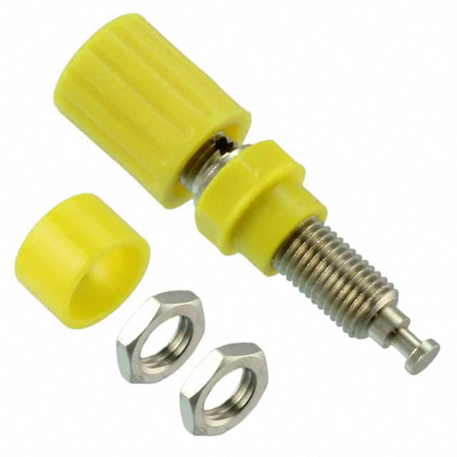 CT2232-4 Cal Test Electronics                                                                    4MM BINDING POST - YELLOW