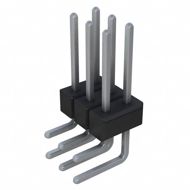 PTC03DGAN Sullins Connector Solutions                                                                    CONN HEADER .100 DUAL R/A 6POS