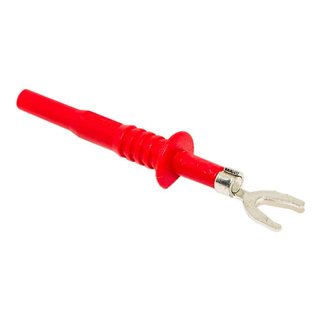 BU-30212-2 Mueller Electric Co                                                                    SPADE TERM 7MM TO BANA JACK RED