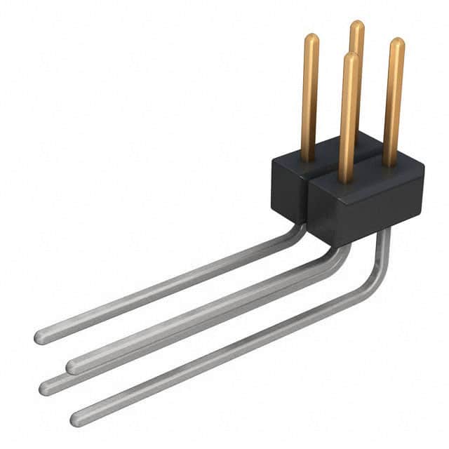 PBC02DBEN Sullins Connector Solutions                                                                    CONN HEADER .100 DUAL R/A 4POS